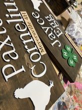 Load image into Gallery viewer, Stall Show Sign, Stock show Sign