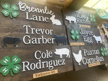 Load image into Gallery viewer, Stall Show Sign, Stock show Sign