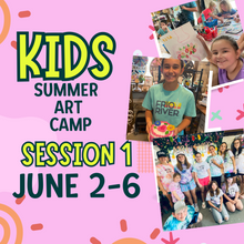 Load image into Gallery viewer, 2025 KIDS SUMMER ART CAMP