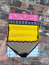 Load image into Gallery viewer, Teacher Painted Clipboard