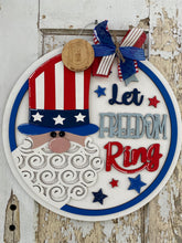 Load image into Gallery viewer, Let Freedom Ring Door Hanger