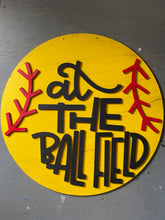 Load image into Gallery viewer, Baseball, Softball Door Hanger