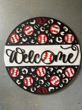 Load image into Gallery viewer, Baseball, Softball Door Hanger