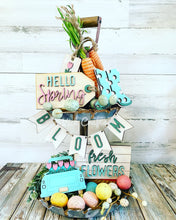 Load image into Gallery viewer, Spring Bloom Tiered tray set