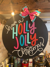 Load image into Gallery viewer, Holly Jolly Door Hanger
