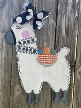 Load image into Gallery viewer, Llama Door Hanger Interchangeable
