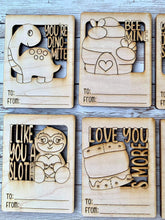 Load image into Gallery viewer, DIY Wooden Valentines