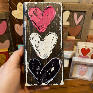Heart Trio Black Block