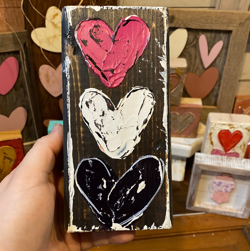 Heart Trio Black Block