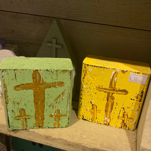 mini cross block