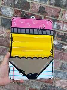 Teacher Painted Clipboard
