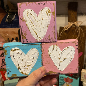 heart pastel Blocks
