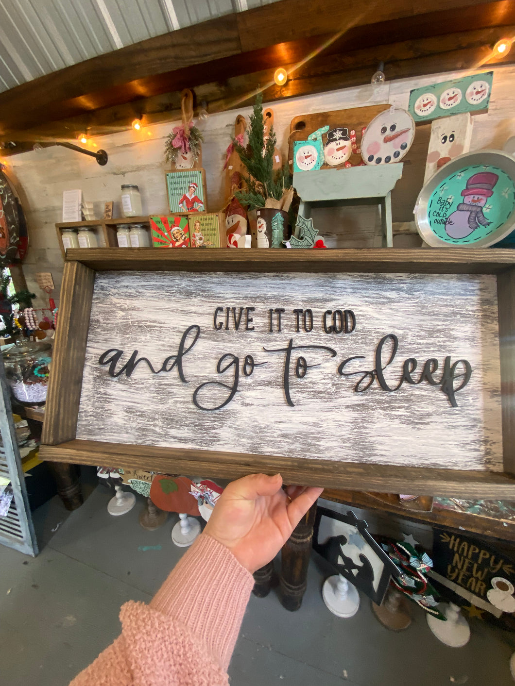 Give it to God & Go to Sleep