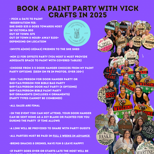 Paint Party Reservation Fee