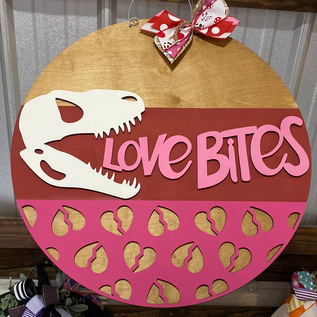 Love Bites Door Hanger