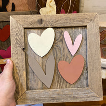 Load image into Gallery viewer, Valentine Hearts Sign
