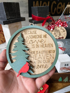 Cardinal Ornament