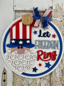 Let Freedom Ring Door Hanger