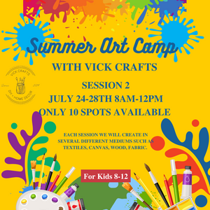 Summer 2023 Art Camp SESSION 2