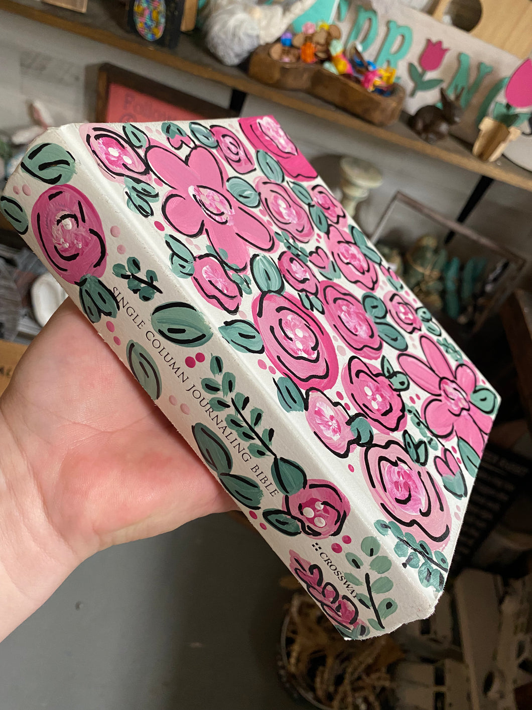 Hand Painted Bible