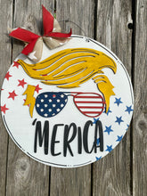 Load image into Gallery viewer, ‘MERICA Door hanger
