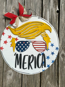 ‘MERICA Door hanger