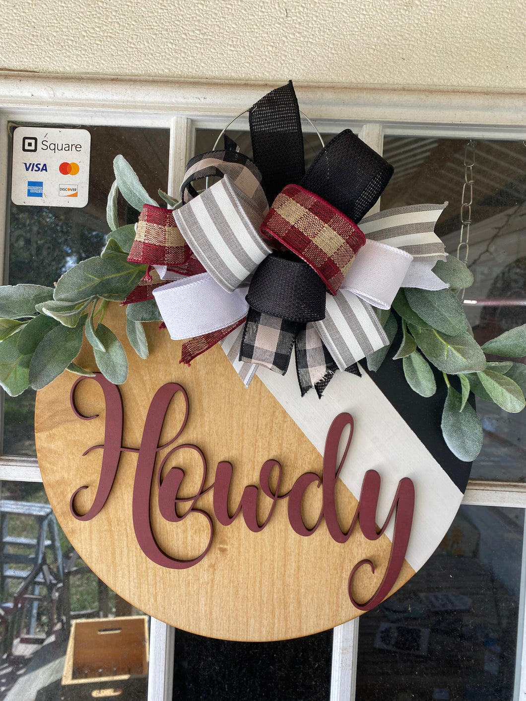 Howdy Door Hanger