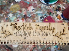 Load image into Gallery viewer, Candy Cane Christmas Countdown
