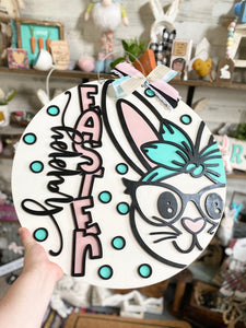 Happy Easter Sweet Bunny Door hanger