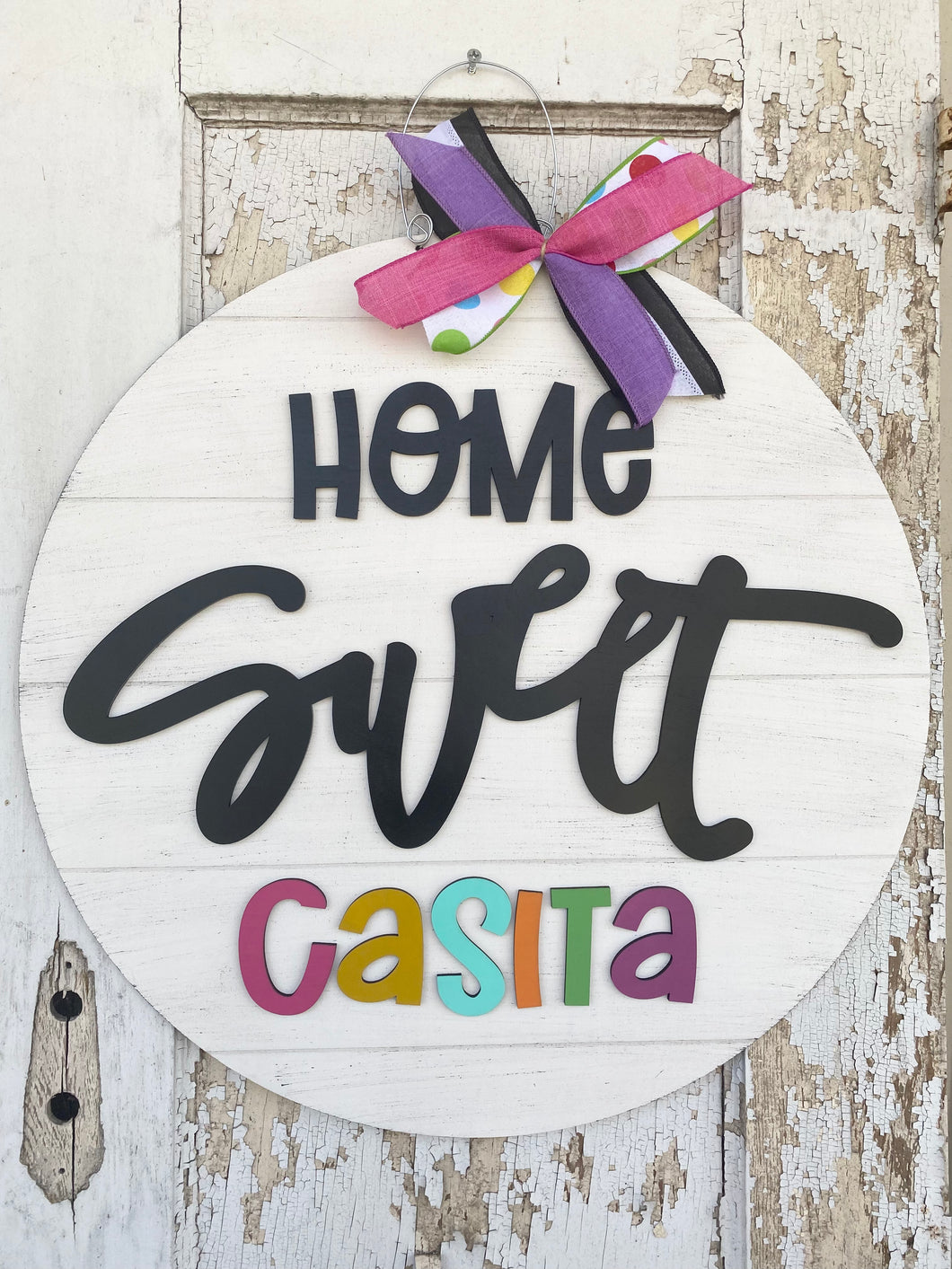 Home Sweet Casita Round