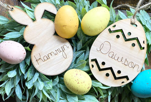 Easter Basket Tag Ornament