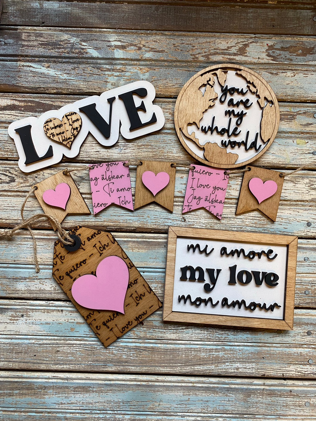 My Love Tier Tray Set
