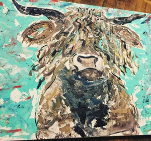 Bless the Mess Paint Sesh: Messy Bessie