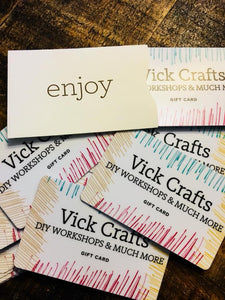 Vick Crafts GIFT CARD