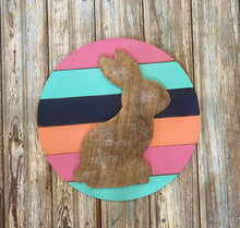 Load image into Gallery viewer, Shiplap Bunny Round
