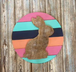 Shiplap Bunny Round