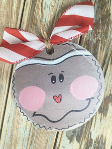 Faces of Christmas Ornaments