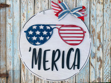 Load image into Gallery viewer, ‘MERICA Door hanger
