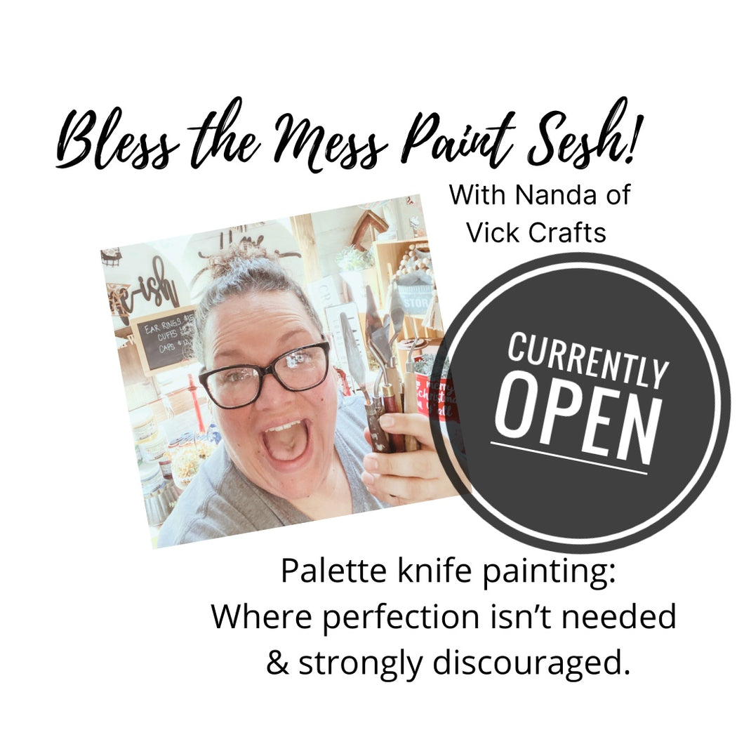 Bless the Mess Paint Sesh: Fall Edition